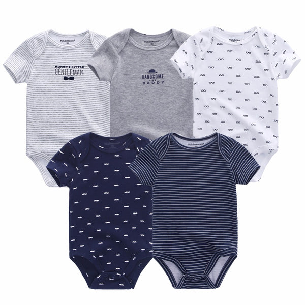 Short Sleeve Baby Rompers