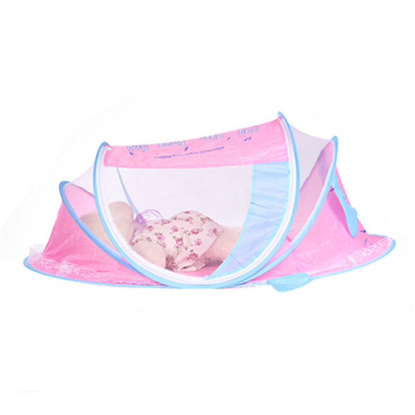 Kawaii Baby Bed with Mosquito Net