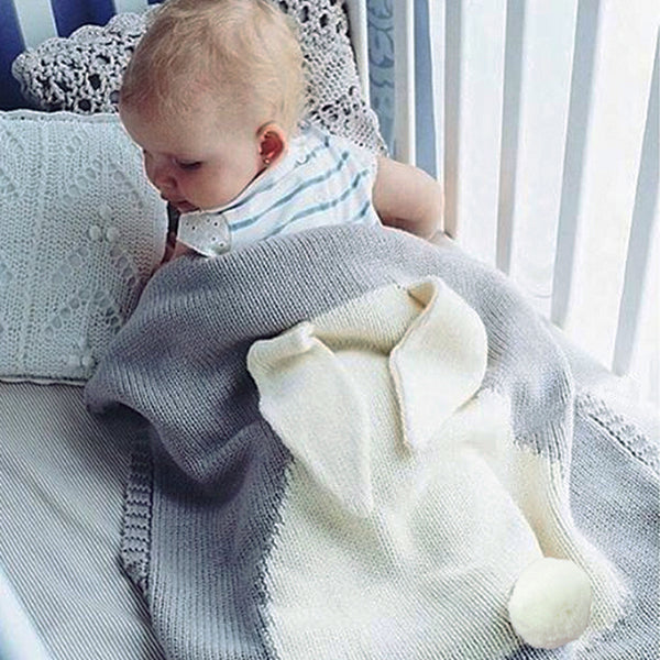 Cute Rabbit Baby Blankets