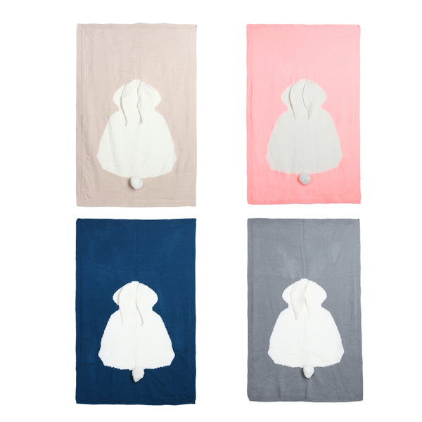 Cute Rabbit Baby Blankets