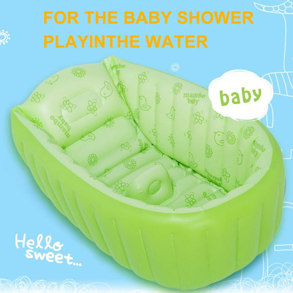 Inflatable Cartoon Baby Bathtub