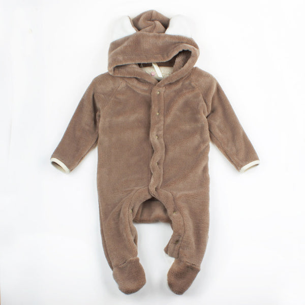 Coral Fleece Newborn Baby Clothes