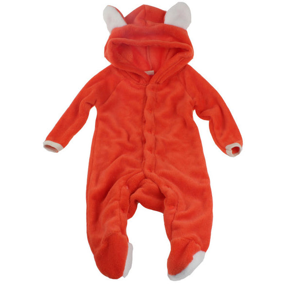 Coral Fleece Newborn Baby Clothes