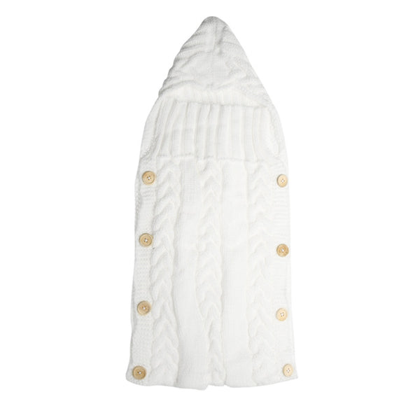 Knitted Newborn Swaddle Wrap