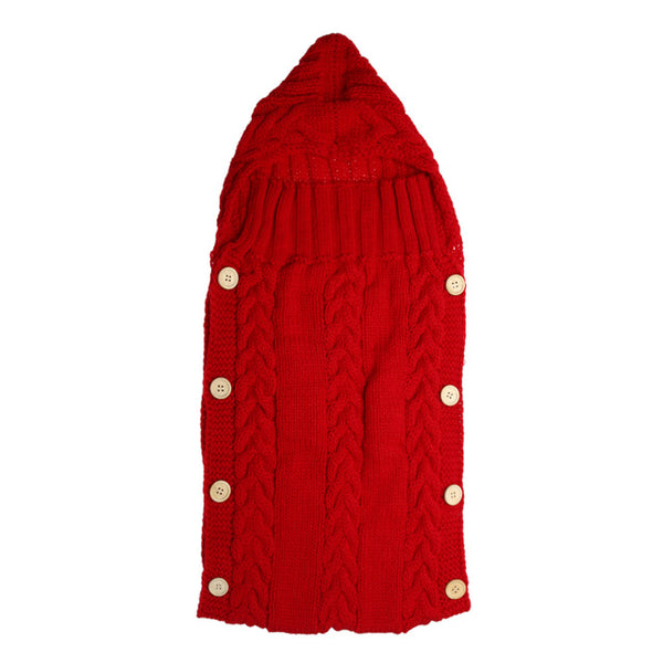 Knitted Newborn Swaddle Wrap