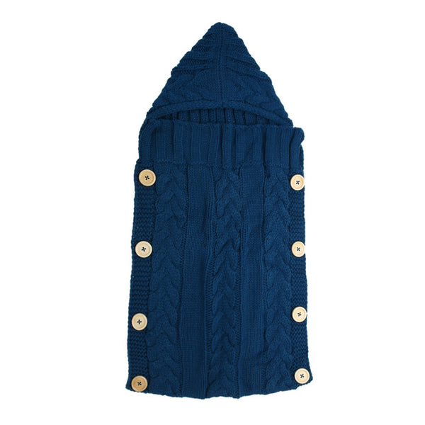 Knitted Newborn Swaddle Wrap