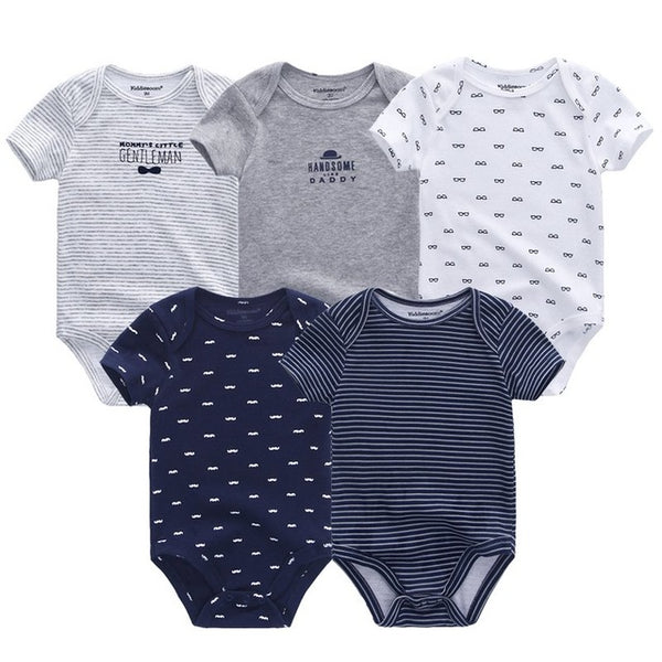 Short Sleeve Baby Rompers
