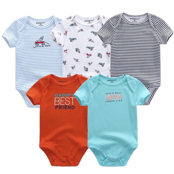Short Sleeve Baby Rompers