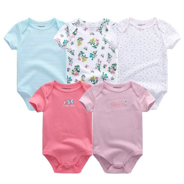 Short Sleeve Baby Rompers