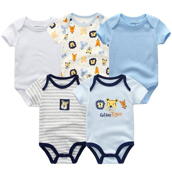 Short Sleeve Baby Rompers