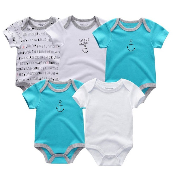 Short Sleeve Baby Rompers