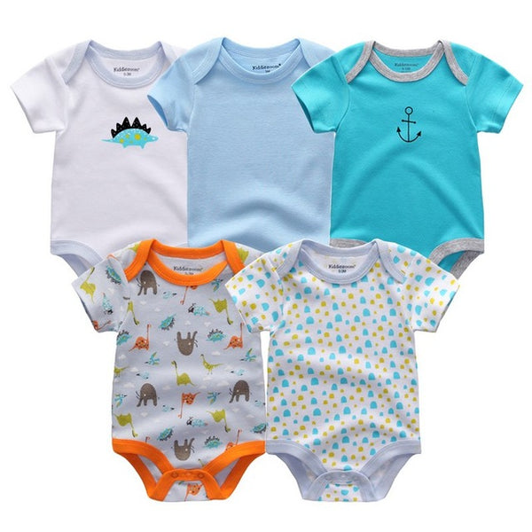 Short Sleeve Baby Rompers