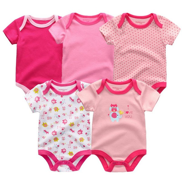 Short Sleeve Baby Rompers