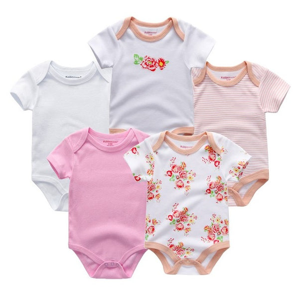 Short Sleeve Baby Rompers
