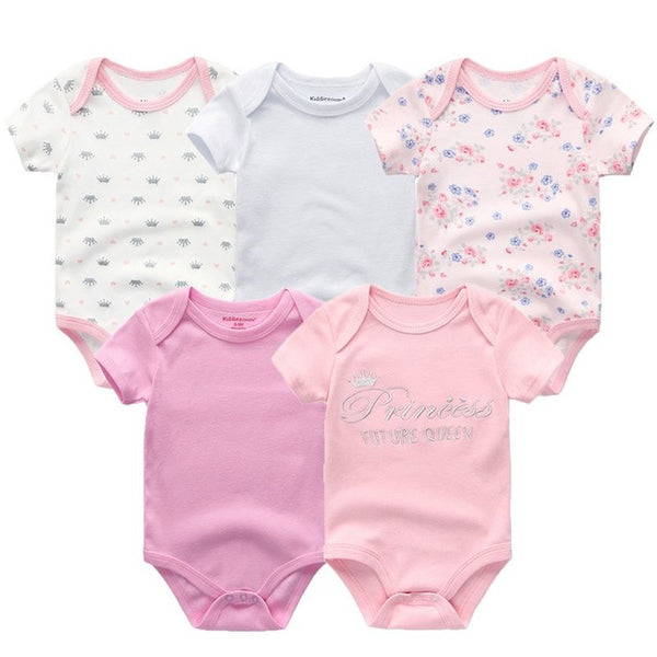Short Sleeve Baby Rompers