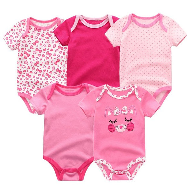 Short Sleeve Baby Rompers